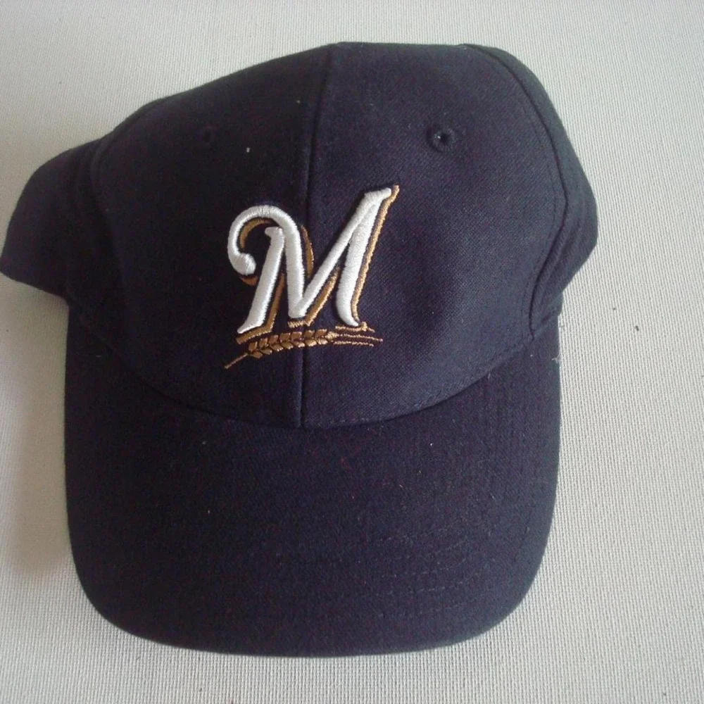 MILWAUKEE BREWERS KIDS YOUTH HAT CAP VINTAGE 00S‎ Y2K M3